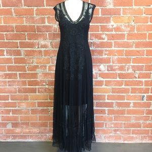 Black Johnny Was Biya Lace Maxi Dress’
